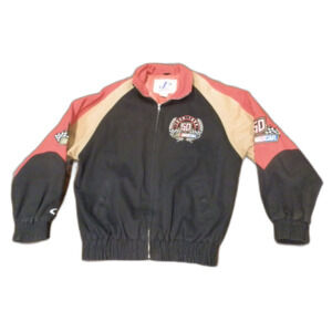 Vintage NASCAR 50th Anniversary Logo Athletic Jacket Men's Size Medium
